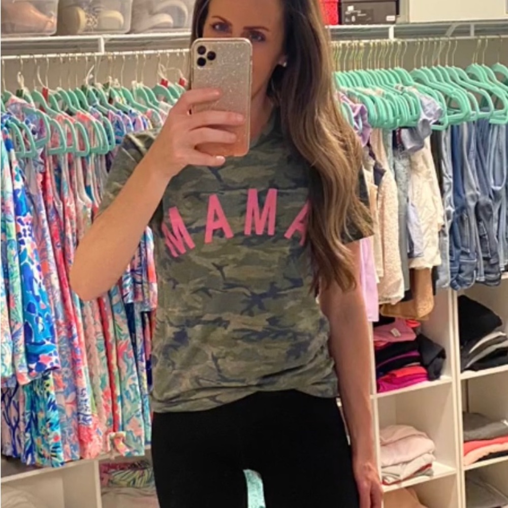 Mama Camo Graphic Tee